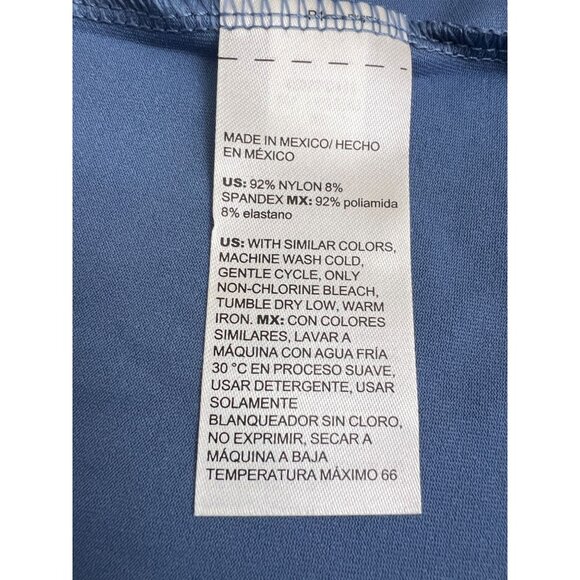 Chico's Microfiber Contemporary Tank Top Size 3 XL Blue Lotus      NEW - Picture 3 of 4